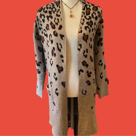 Nine West Sweaters - Sweater / Cardigan Animal Print NEW